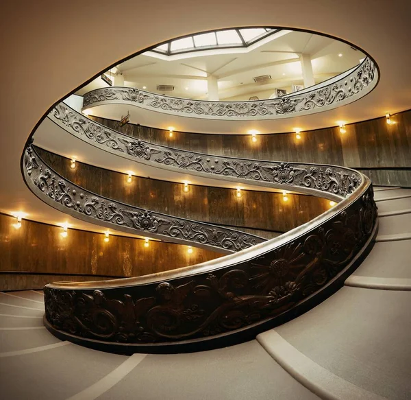 Escadaria Espiral Museu Vaticano — Fotografia de Stock
