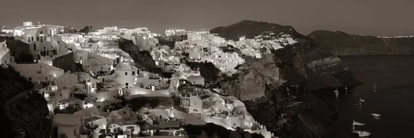 Skyline Santorini Con Edifici Grecia — Foto Stock