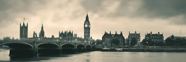 Πανόραμα Του Κοινοβουλίου Στο Westminster Του Λονδίνου — Φωτογραφία Αρχείου
