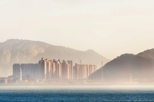 Xiamen Horizon Ville Rocher Rivage Fujian Chine — Photo