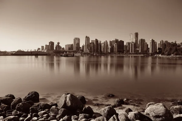 Ванкувер Центр Міста Міських Будівель Набережній — стокове фото