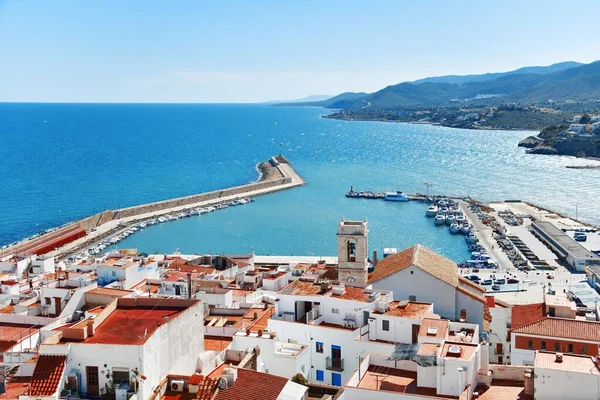 Castillo Peñíscola Con Vistas Mar Mediterráneo España —  Fotos de Stock