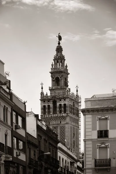 Cathedral Saint Mary See Seville Cathedral Rooftop View Seville Spain — Stock Photo, Image