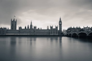 Londra 'da Westminster' da Parlamento Binası.