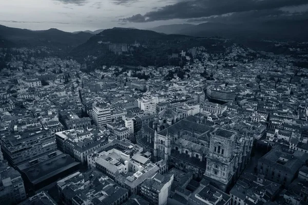 Granada Veduta Aerea Della Cattedrale Granada Spagna — Foto Stock