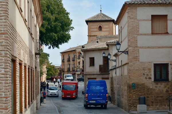 Toledo España Mayo 2019 Toledo Vista Calle Con Edificios Históricos — Foto de Stock