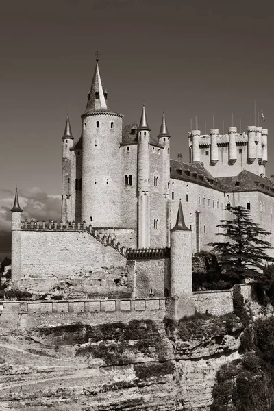 Alcázar Segovia Como Famoso Punto Referencia España —  Fotos de Stock
