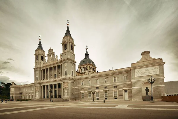 Katedralen Saint Mary Royal Almudena Madrid Spanien — Stockfoto