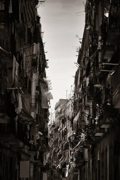 Vista Rua Barcelona Espanha — Fotografia de Stock