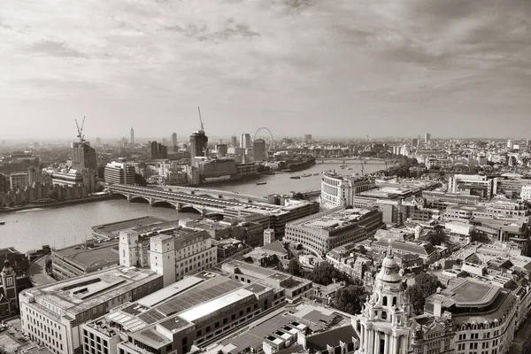 Londons Takvy Panorama Med Urban Arkitektur — Stockfoto