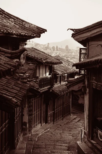 Old Street View Lijiang Yunnan China — Stock Photo, Image