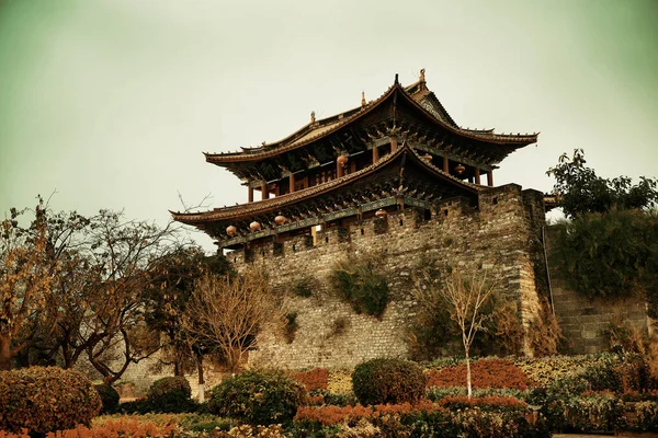 Gerbang Selatan Kota Dali Yunnan China — Stok Foto