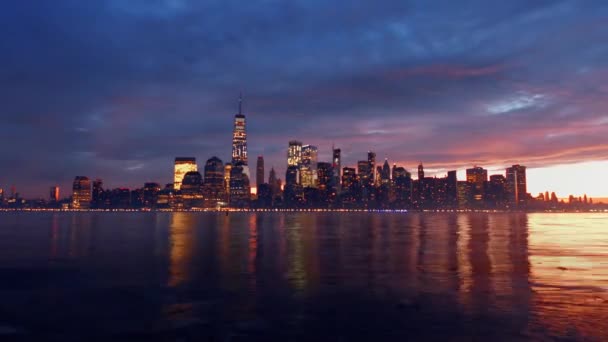 New York City Midtown Panorama Video — Stock video