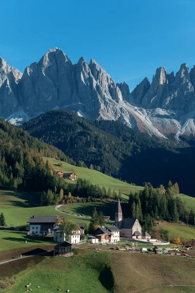 Dolomites village — Stock Photo, Image