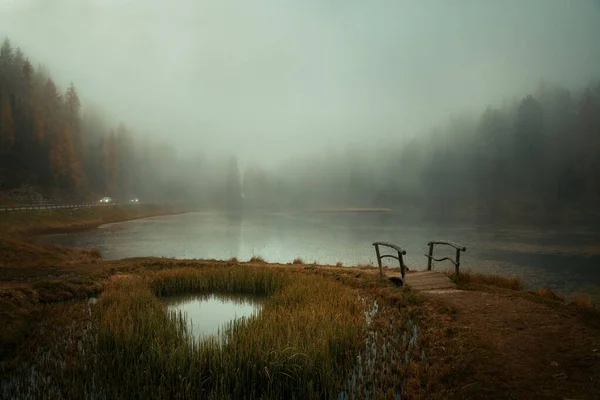 ドロマイト霧湖 — ストック写真