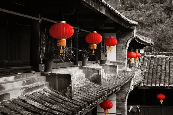 Fujian Hakka cortile — Foto Stock