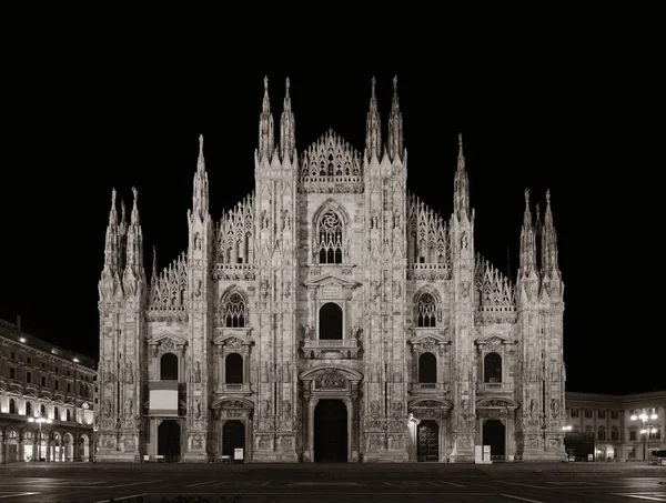 Milan catedral praça — Fotografia de Stock