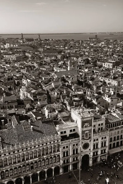 Piazza San Marco Dzwon wieży widok — Zdjęcie stockowe