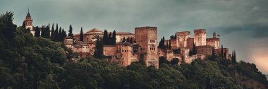 Granada Alhambra panoramic view