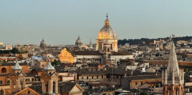 Roma manzarası gece görünümü