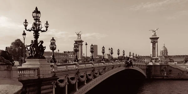 Parigi Alexandre III panorama — Foto Stock