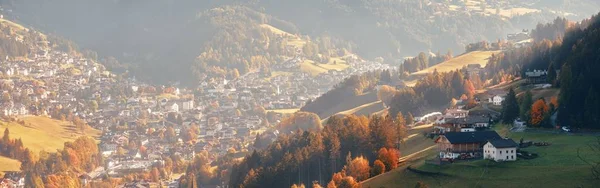 Dolomites village — Stock Photo, Image