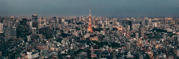 Linha do horizonte de Tóquio — Fotografia de Stock