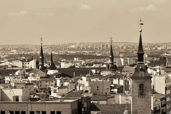 Madridská střešní pohled — Stock fotografie
