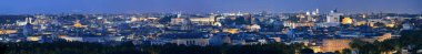 Roma manzarası gece görünümü