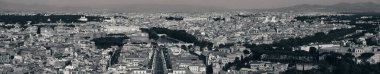 Roma şehir panoramik manzaralı