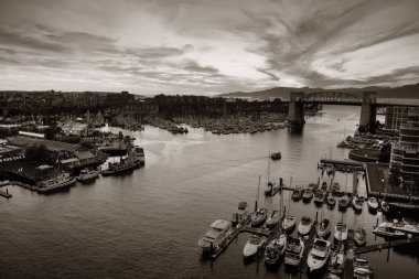 Vancouver liman görünüm 