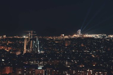 Sagrada Familia gece görüşü
