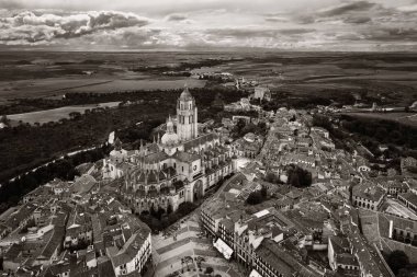Segovia Katedrali hava görüntüsü 