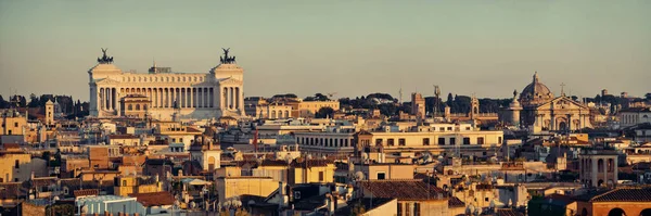 Weergave van Rome op het dak — Stockfoto