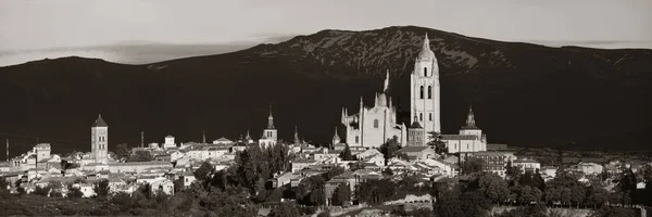 Segovia Katedrali Panorama — Stok fotoğraf
