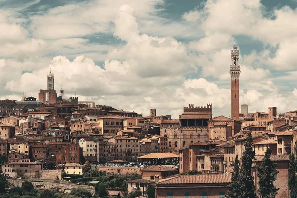 Siena panorama — Stockfoto