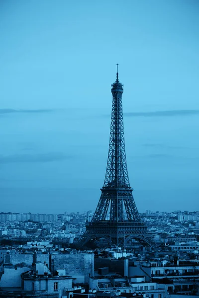 Blick auf die Dachterrasse von Paris — Stockfoto