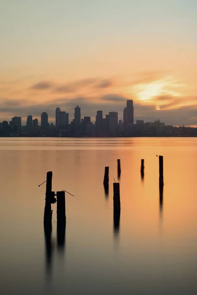 Seattle Skyline — Stockfoto