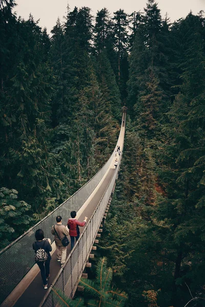 Capilano Suspension Bridge — Stock Photo, Image