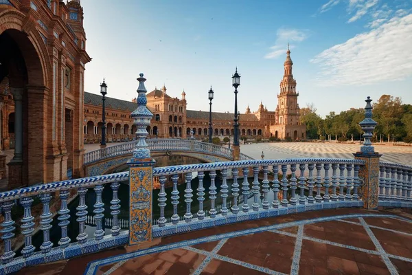 Sevilla Plaza de España — Foto de Stock