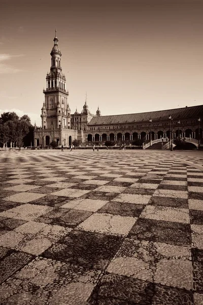 Sevilla Plaza de España — Foto de Stock