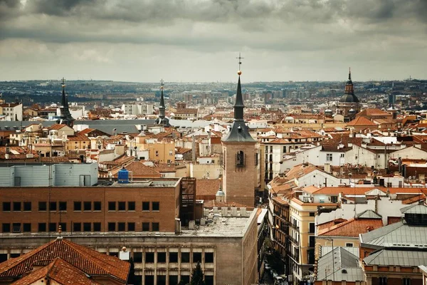 Madridská střešní pohled — Stock fotografie