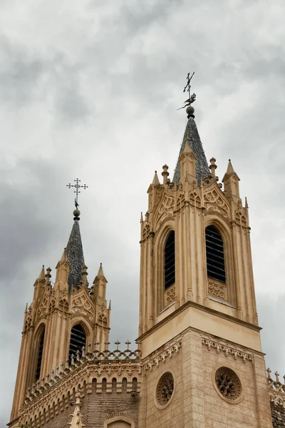 Madrid roof tower — Stock Photo, Image