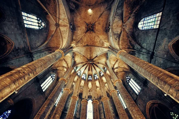 Basiliek van Santa Maria del Mar — Stockfoto