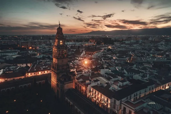 The Mosque–Cathedral of Córdoba aerial view — 스톡 사진
