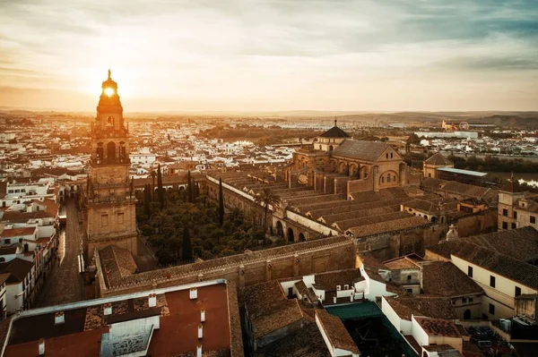 Campanario de Córdoba puesta de sol —  Fotos de Stock