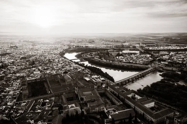 Cordoba çan kulesi gün batımı — Stok fotoğraf