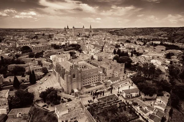 Vista aérea del horizonte de Toledo —  Fotos de Stock