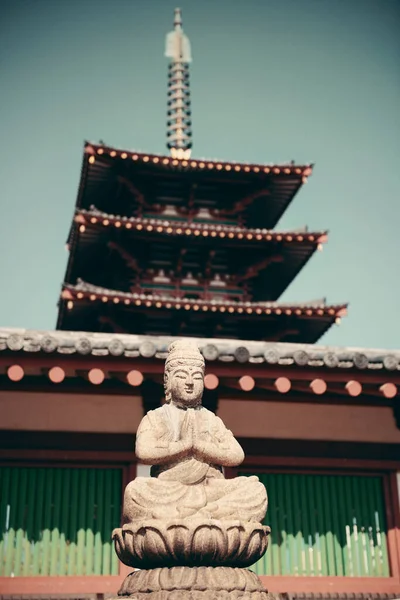Templo de shitennoji — Fotografia de Stock