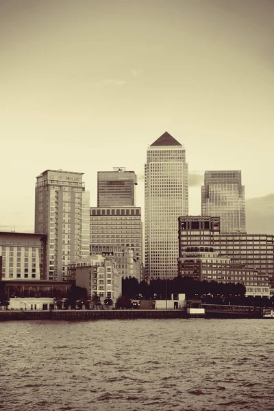 Londra Canary Wharf — Foto Stock